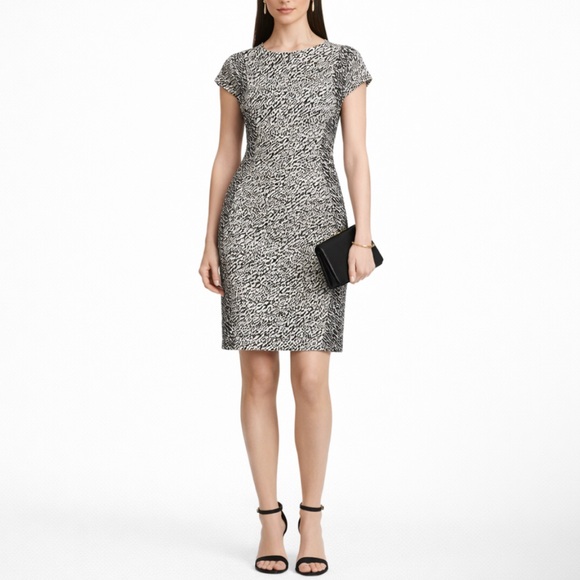 Diane Von Furstenberg Dresses & Skirts - DVF DIANE VON FURSTENBERG Pele Snake Wave Jacquard Dress Office Cocktail Size 6